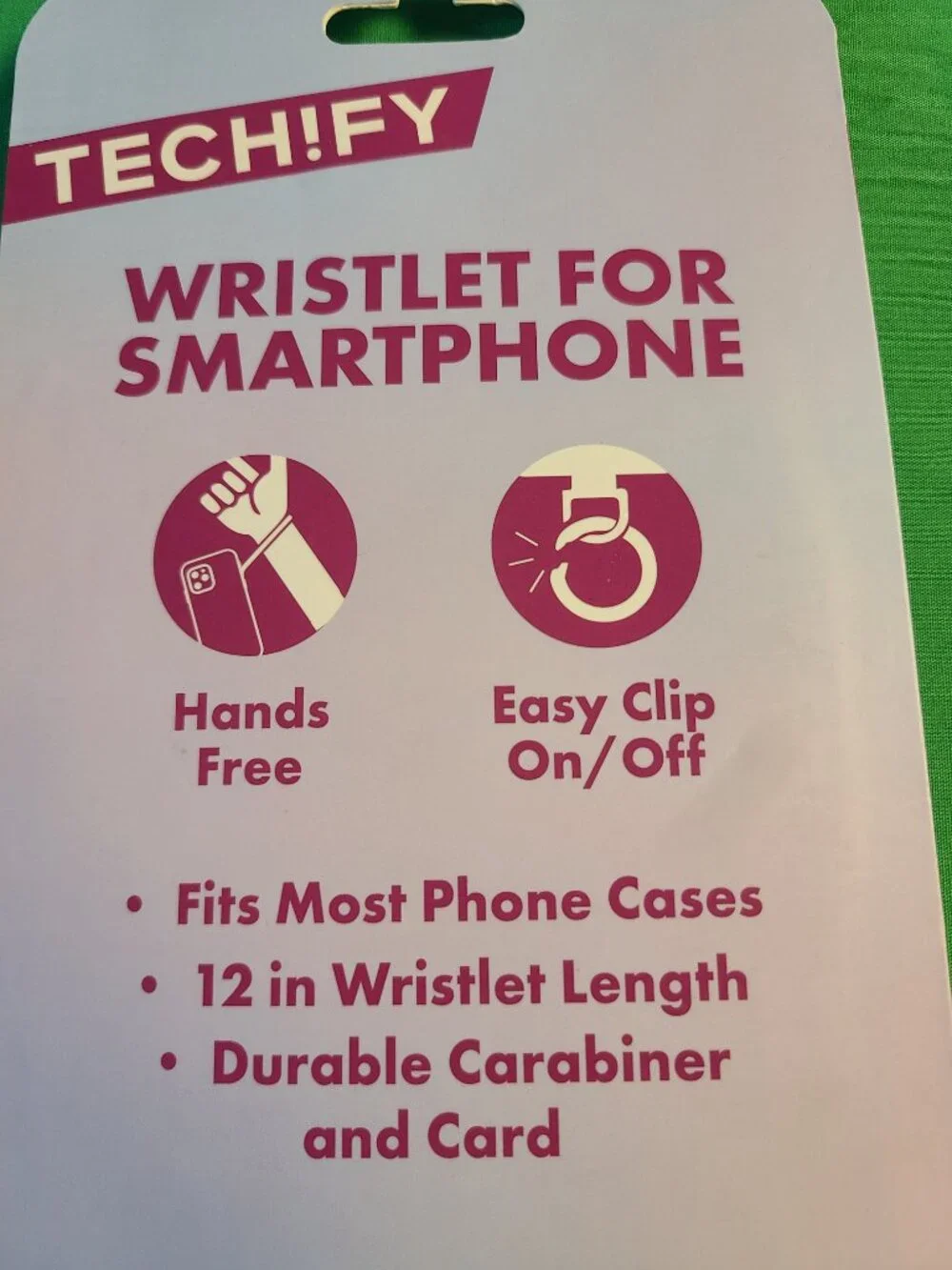 Tech!Fy Wristlet For Smart Phone Plastic 2025 Prime Connect
